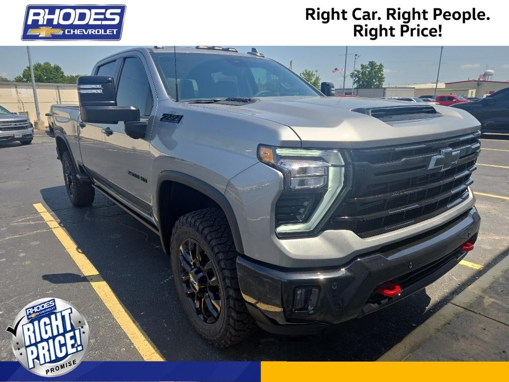 2026 Chevrolet Silverado 2500 HD LTZ in Sterling Gray Metallic — front three-quarter view